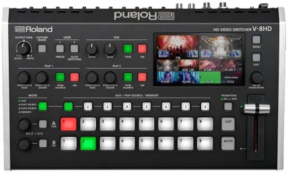 Roland V-8HD und V-1HD Videomischer