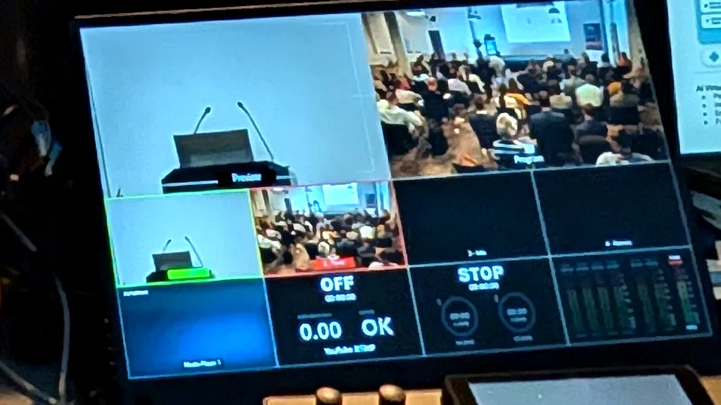 Streaming und Übertragung eines hybriden Kongresses – Encoder und Stream-Technik