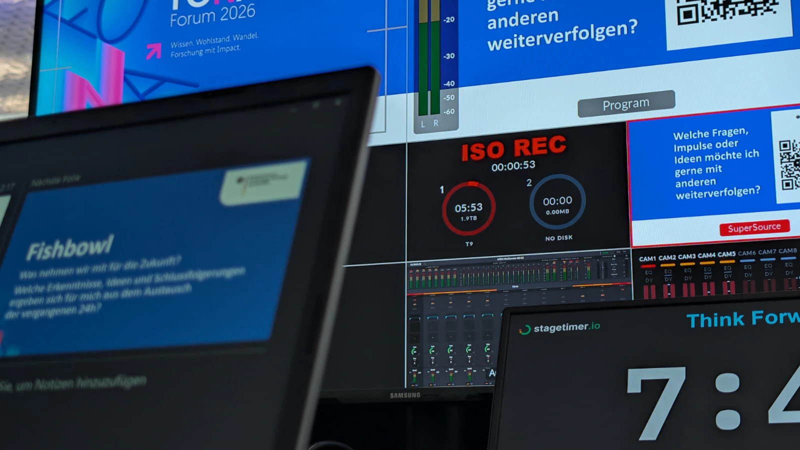 Aufzeichnung und On-Demand-Bereitstellung eines Kongresses – Videoarchiv